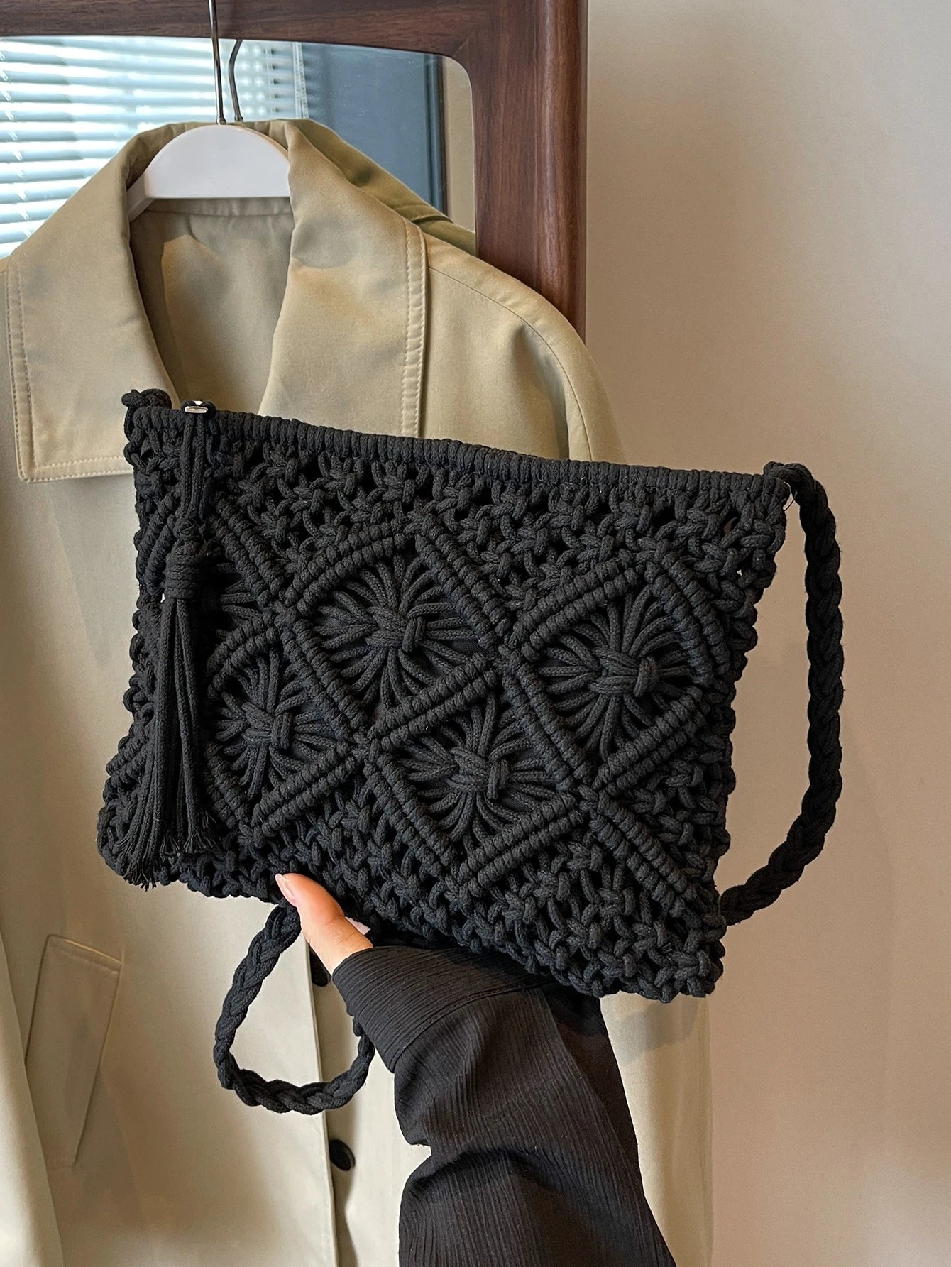 Vevd crossbodyveske