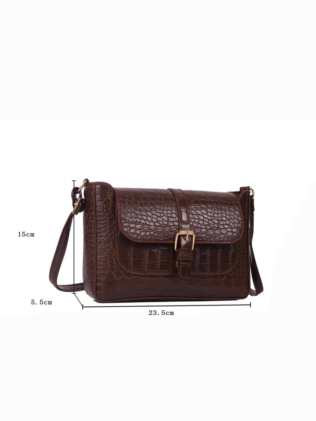 Kroppsmønstret crossbodyveske