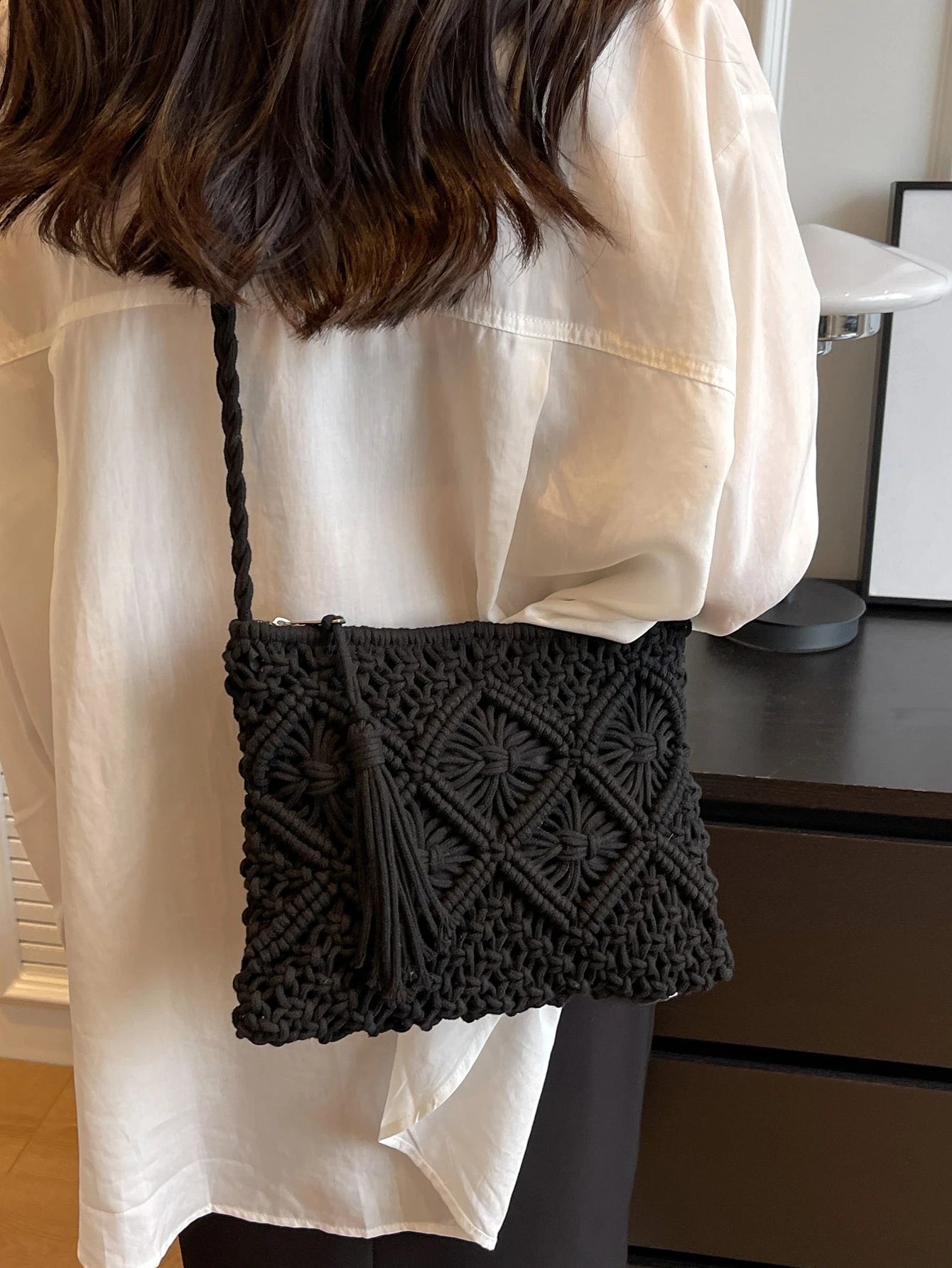 Vevd crossbodyveske