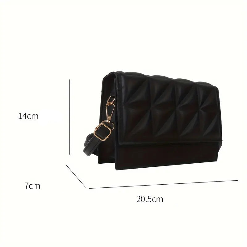 Rutete Crossbody-veske