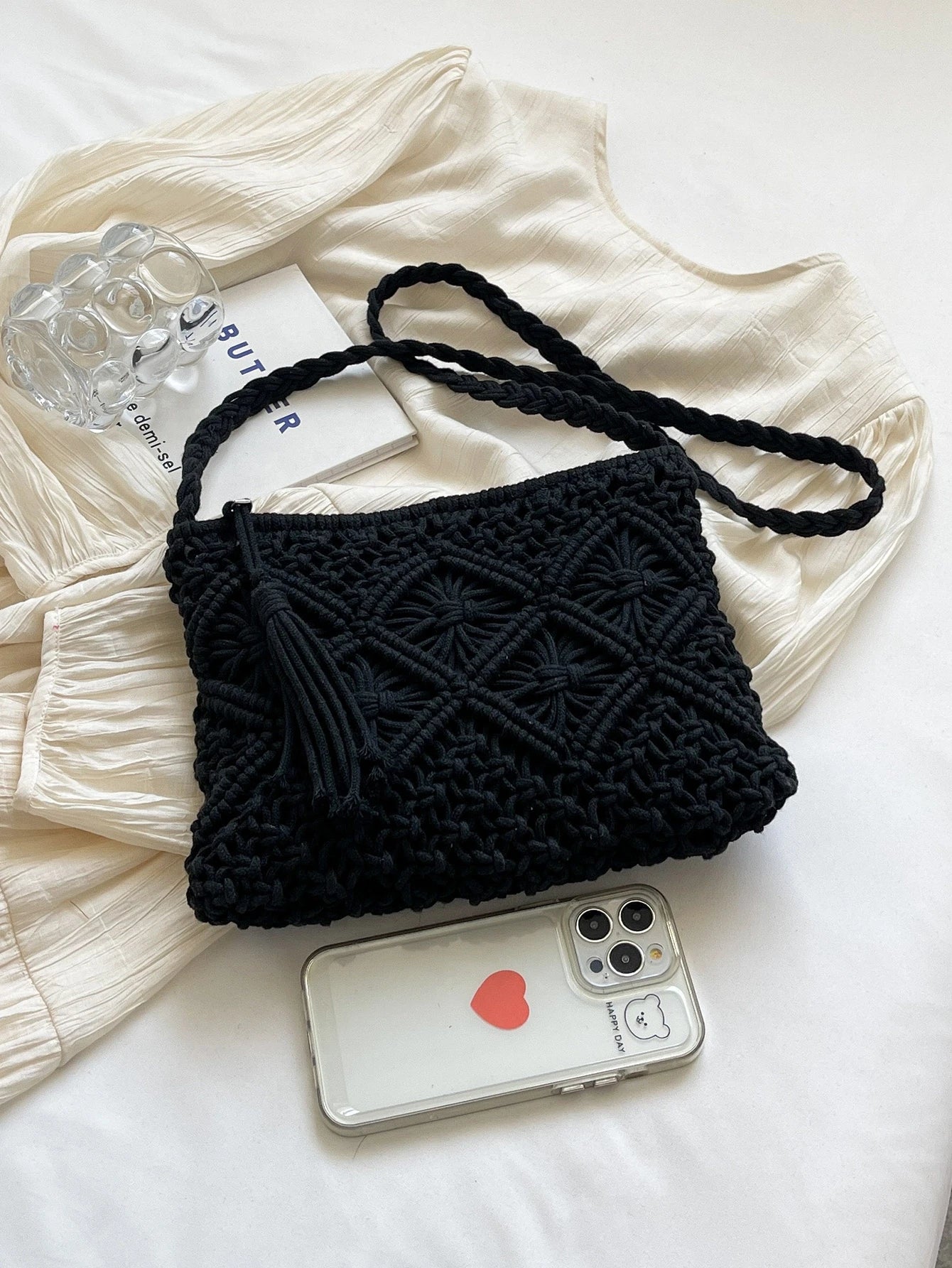 Vevd crossbodyveske