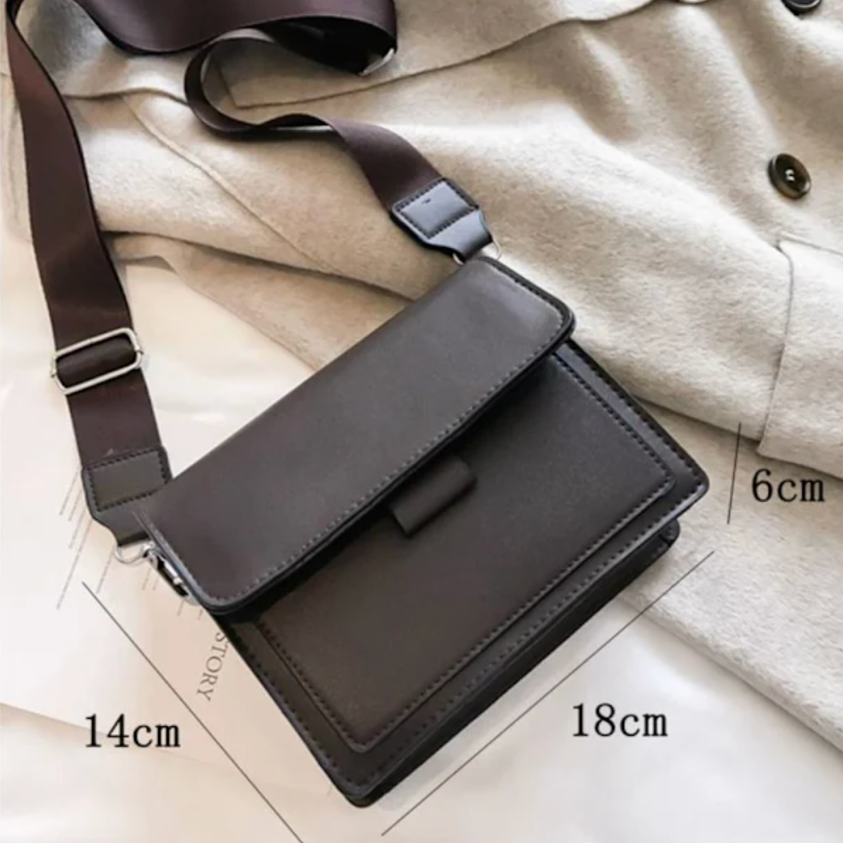 Klassisk crossbodyveske