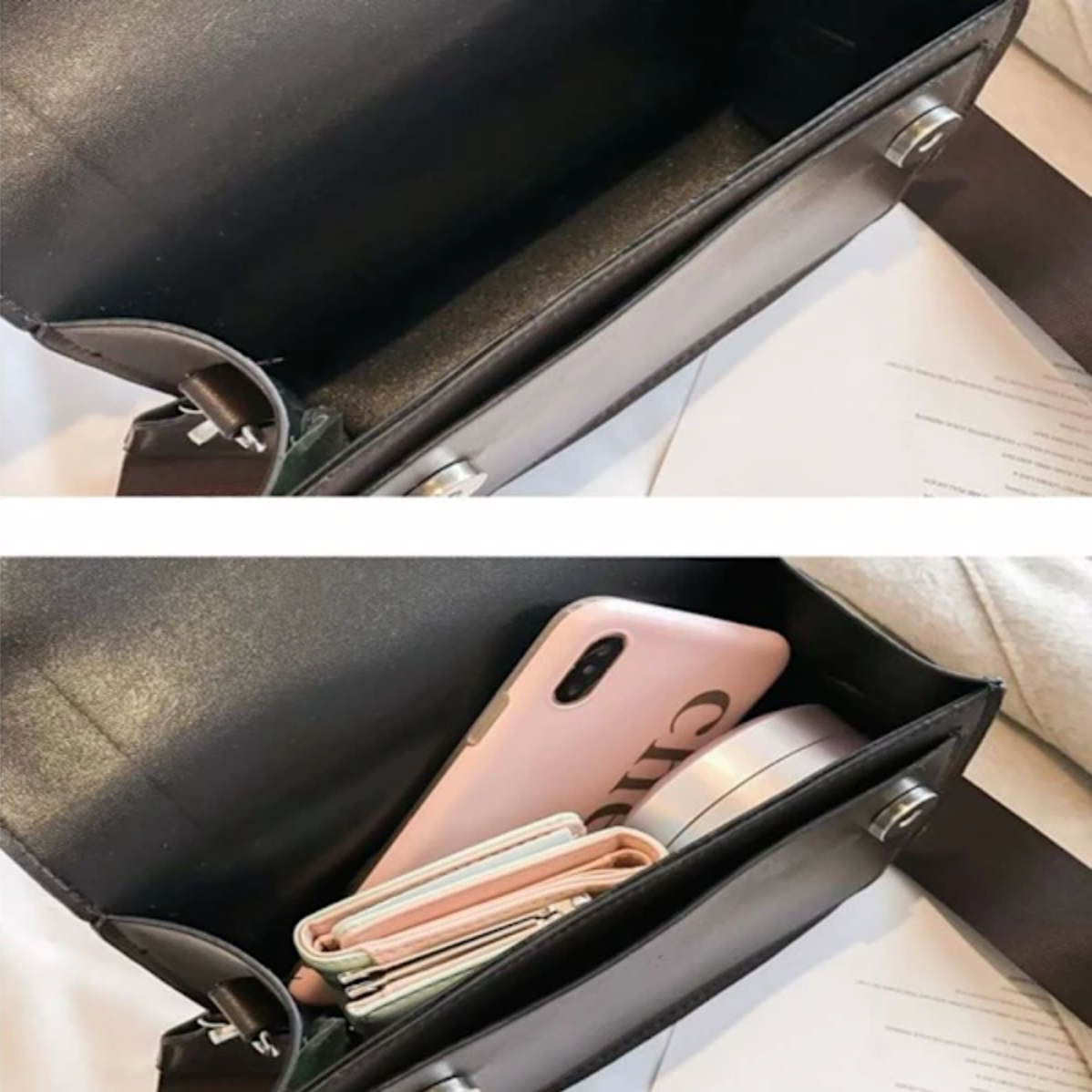 Klassisk crossbodyveske