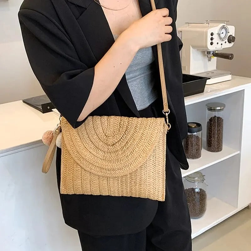 Sommerlig crossbodyveske