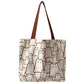 Tote bag med kattemønster